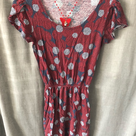 blue platypus usa Dresses & Skirts - Adorable cotton dress with tulip sleeves